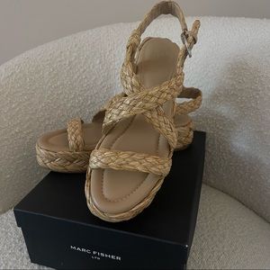 Marc Fisher espadrilles, new in a box